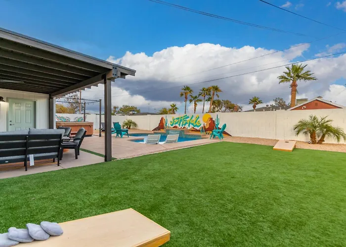 Modern Sw Family Retreat-pool-hot Tub-firepit * Scottsdale